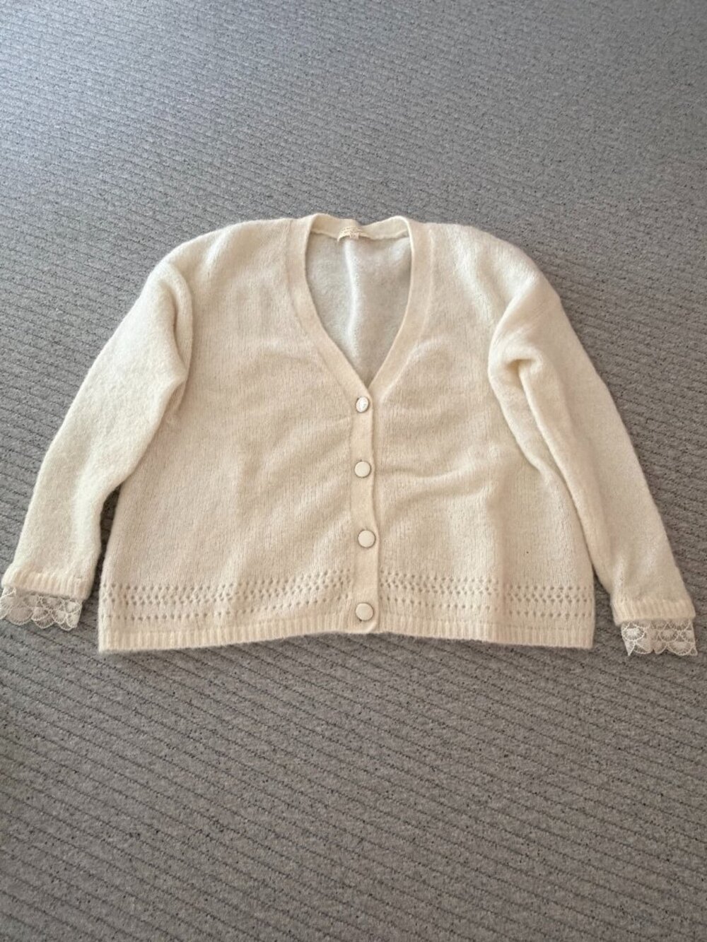 Sézane 100% Wool Cardigan – Size S